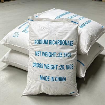 High Flowability Sodium Bicarbonate Bicarbonate Of Soda Low Caking White Powder 25kg Bag Custom Mesh For Confectionery Making Animal Husbandry Detergent Raw Material