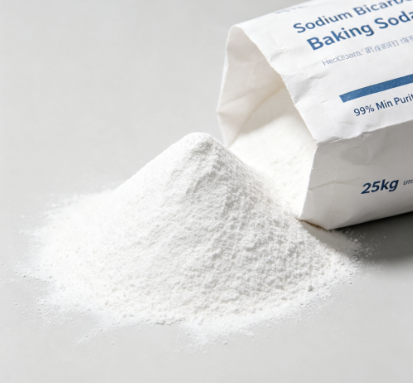Bulk Sodium Hydrogen Carbonate White Powder NaHCO3 For Industrial Detergent Production
