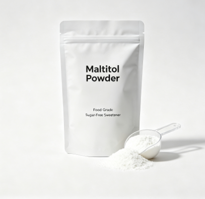 Maltitol Powder Food Grade with Negligible Cooling, D-Maltitol CAS 585-88-6, Low Calorie Sugar Alcohol, Bulk Supply