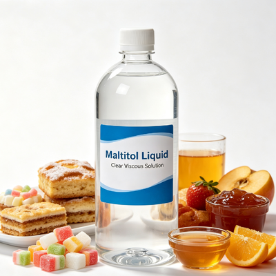 Maltitol Syrup 75% E965 Food Grade Humectant Sweetener for Confectionery and Chewing Gum, Wholesale Supply