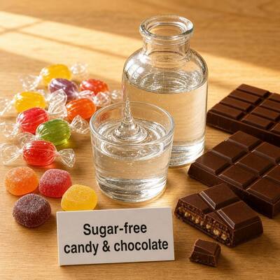 Factory Bulk Sorbitol Liquid 70% Solution Food Grade & Cosmetic Grade D‑Sorbitol E420 CAS 50‑70‑4 Sweetener Humectant for Food Cosmetics IBC Drum Packing