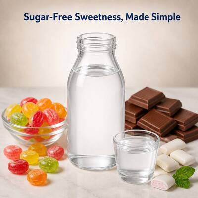 China Origin 70% Sorbitol Liquid FCC Grade Viscous Sugar Replacer Moisturizing Agent For Gummy Confectionery Cosmetic Toothpaste Raw Material