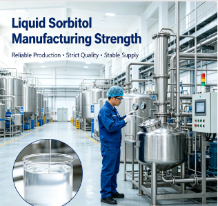 Meet USP Standard 70% D‑Sorbitol Liquid Non‑Crystallizing Food Cosmetic Industrial Grade Colorless Syrupy Humectant for Multi‑field Production