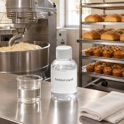 70% D-Glucitol Syrup Liquid D-Sorbitol Solution E420 CAS 50-70-4 Viscous Sugar Alcohol Polyol for Food Cosmetic and Nutraceutical Manufacturing