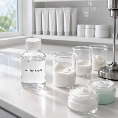70% Non‑Crystallizable Sorbitol Solution 68‑72% Content Food Cosmetic Industrial Grade Raw Material CAS 50‑70‑4