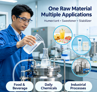 China Factory Crystallizing‑Grade Sorbitol Solution 70%, Resistivity‑Controlled Polyol for Food & Chemical Production