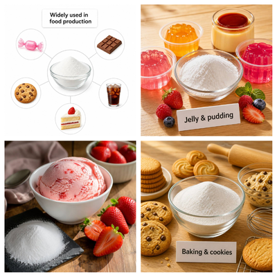 Low Moisture Sorbitol Powder Food Grade, E420 CAS 50-70-4, Sweetener and Humectant, 25kg PP Bag, Bulk Supply