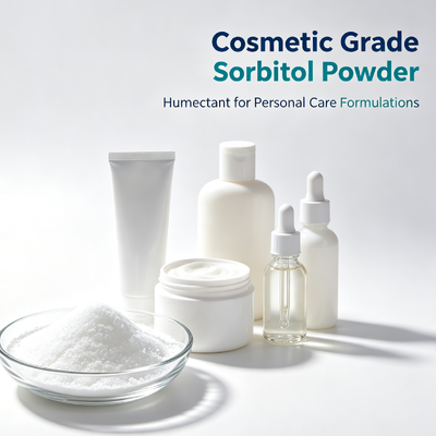 Bulk D-Glucitol Sorbitol Powder E420 CAS 50-70-4 Crystalline Humectant for Confectionery and Cosmetic