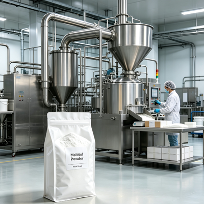 Maltitol Powder E965 BP USP EP FCC Grade Excipient for Confectionery and Chewable Tablets, Bulk, Bulk Supplier