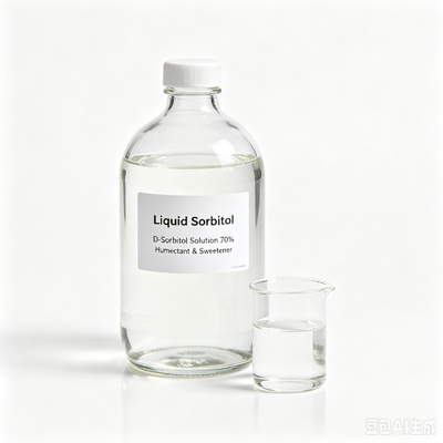 Factory Supply Liquid Sorbitol 70% Food Grade CAS 50-70-4 Sorbitol Syrup Humectant Sweetener for Food Cosmetic Bulk