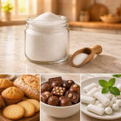 Sorbitol Powder D‑Glucitol CAS 50‑70‑4 E420, Food & Pharmaceutical Grade USP BP EP FCC, ≥98% Purity Multiple Mesh 20‑60 / 60‑80 / 80‑120 Mesh Bulk Wholesale for Food, Pharma Excipient & Cosmetics