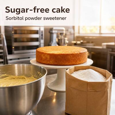 Sorbitol Powder Food Grade 99% Purity, E420 CAS 50-70-4, Sweetener and Humectant for Hard Candy, 25kg PP Bag, Bulk Supply