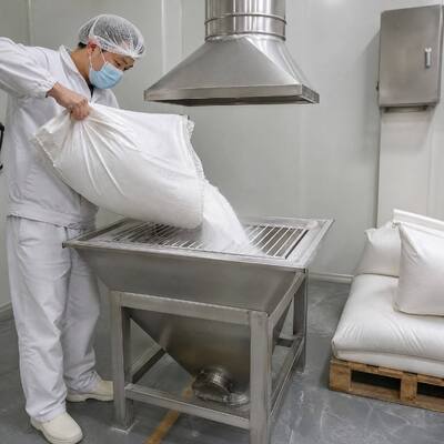 Sorbitol Powder BP USP EP Grade 80-120 Mesh, E420 D-Glucitol, Sugar Alcohol Humectant for Chewable Tablet, 25kg PP Bag