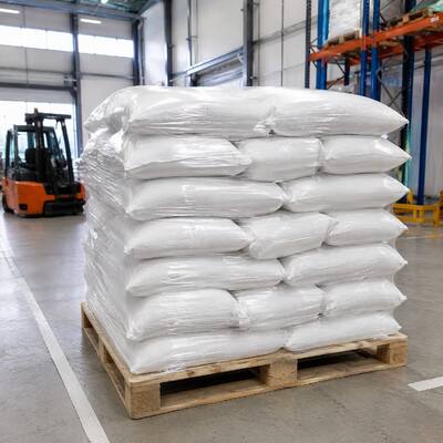 Sorbitol Powder Food Grade 80-120 Mesh, D-Glucitol CAS 50-70-4, Non-Caking Sweetener for Cake and Pastry, 25kg PP Bag