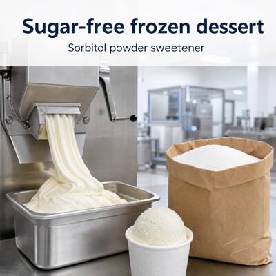 High Purity Sorbitol Powder Non-Cariogenic Reduced Calorie Sweetener for Pharma and Cosmetic