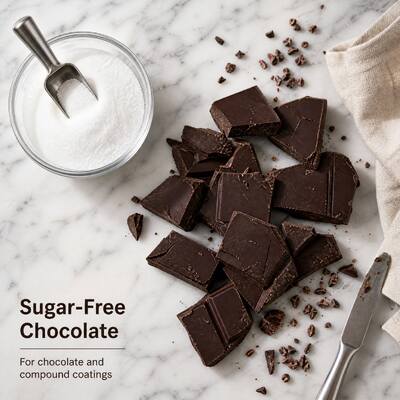 Sugar-Free Maltitol Powder E965 for Chocolate, Candy and Chewing Gum Manufacturing, Bulk Sweetener
