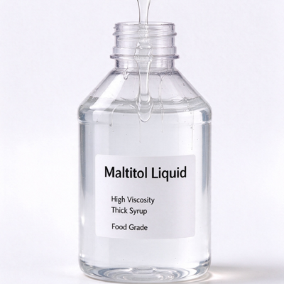 Sugar Replacement Maltitol Syrup Sweetener, Bulk Liquid Sugar Alcohol for Chocolate, Bakery, Ice Cream and Beverage Manufacturing