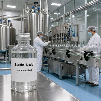 Sorbitol Solution 70% Industrial Grade, E420 CAS 50-70-4, Non-Crystallizing Polyol for Detergent Formulation, 250kg Drum