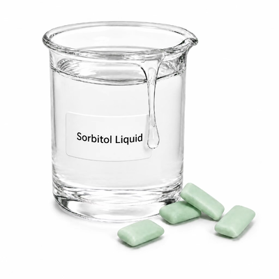 Sorbitol Solution 70% Food Grade, D-Glucitol CAS 50-70-4, Clear Humectant and Sweetener for Chewing Gum, 250kg Drum