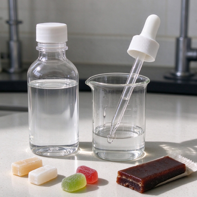 Liquid Maltitol Syrup for Sugar-Free Candy & Chewy Bars | Humectant & Anti-Graining