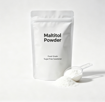 Maltitol Powder Food Grade with Negligible Cooling, D-Maltitol CAS 585-88-6, Low Calorie Sugar Alcohol, Bulk Supply