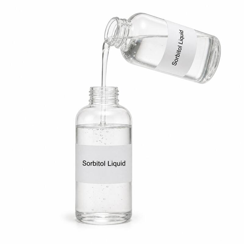 Sorbitol Solution 70%, Liquid Sorbitol Syrup in BP/USP/EP Grade, Sugar Alcohol Polyol for Food and Cosmetic Formulation, CAS 50-70-4, INS 420
