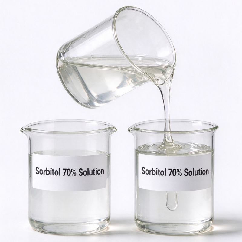 Liquid Sorbitol 70% Colorless Sugar-Free Sweetener for Toothpaste and Pharmaceutical Syrup, Supplier for Bulk Orders