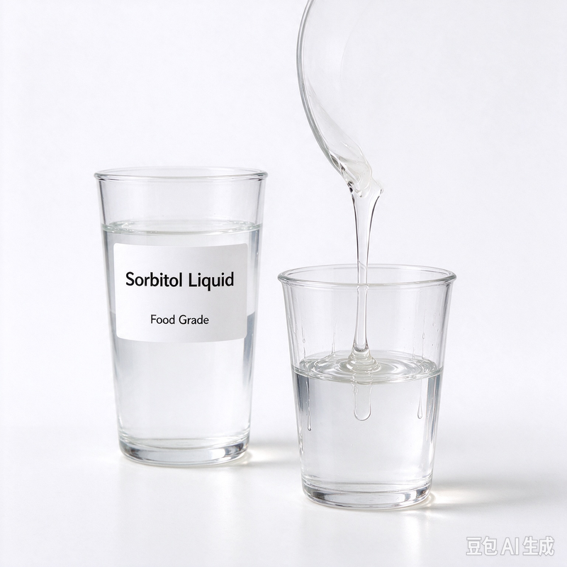 Sorbitol Liquid 70% Food Grade Sweetener & Humectant, Bulk Wholesale Sugar-Free Syrup Sugar Alcohol for Candy, Chewing Gum, Bakery & Beverage, Low-Calorie Non-Crystallizing Sweetener
